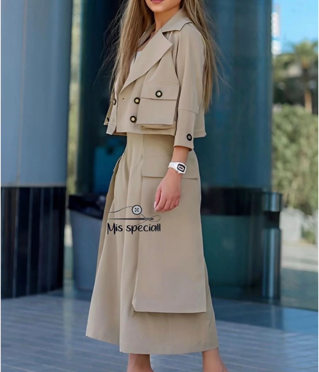 کراپ کت و شلوار