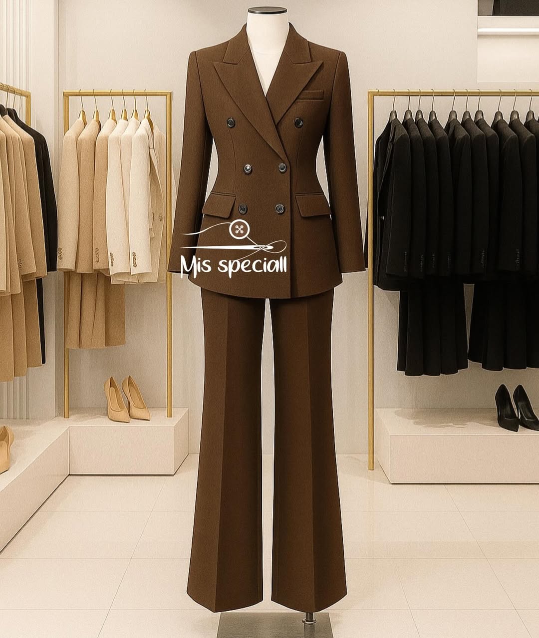 کت و شلوار کرپ درجه ۱